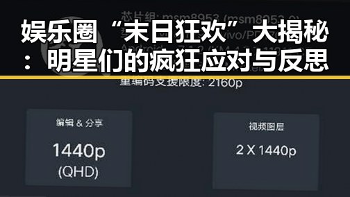 娱乐圈“末日狂欢”大揭秘：明星们的疯狂应对与反思
